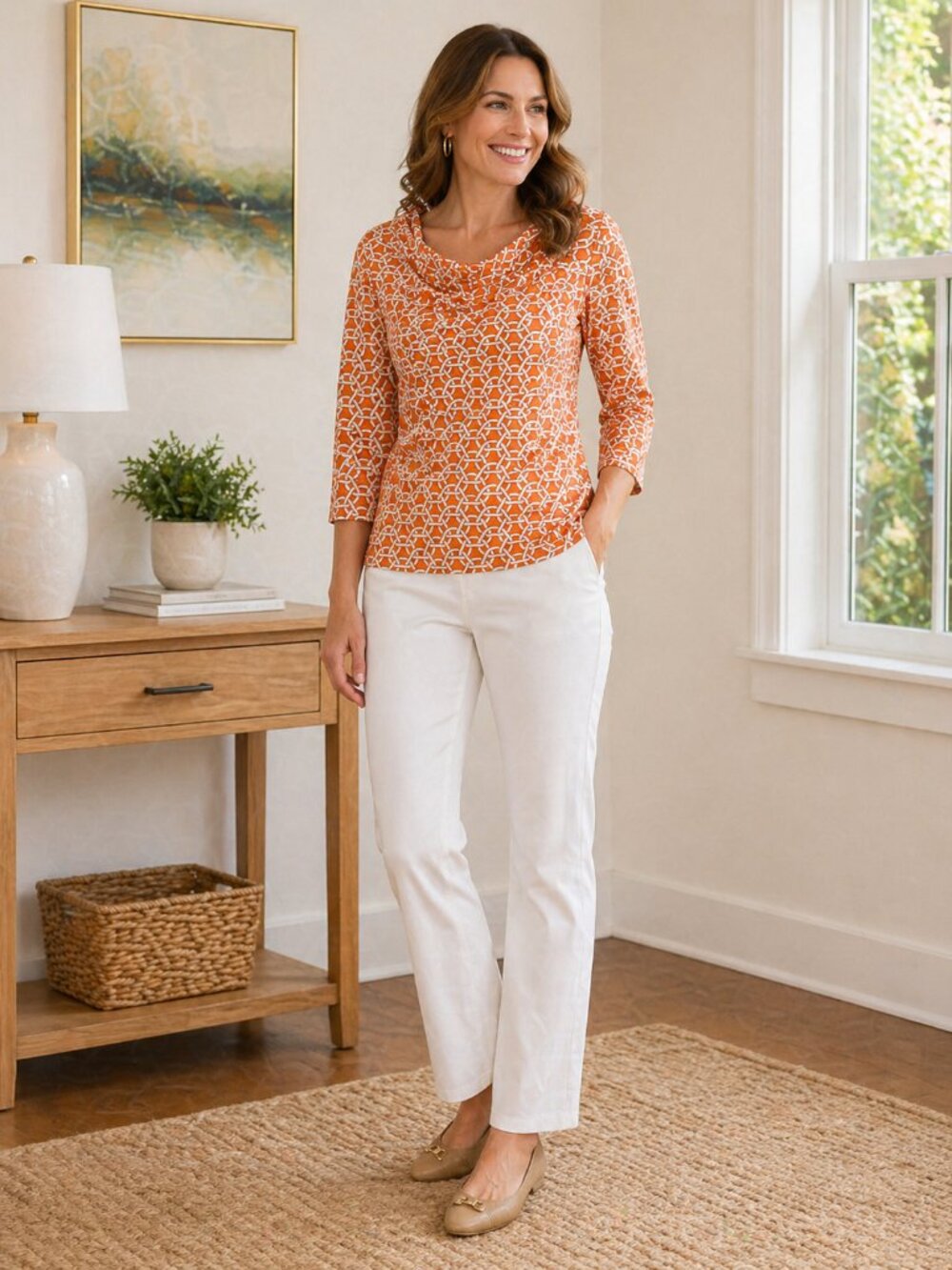 J. McLaughlin shirt size large